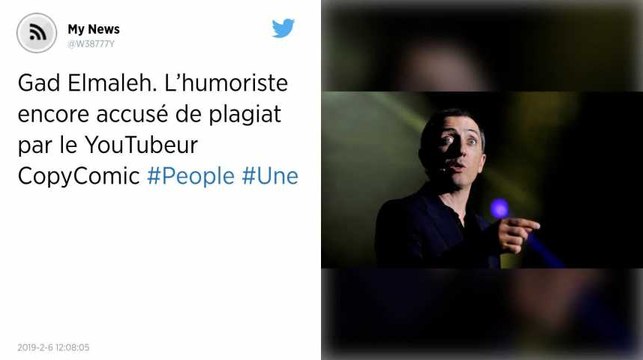Gad Elmaleh. L’humoriste encore accusé de plagiat par le YouTubeur CopyComic
