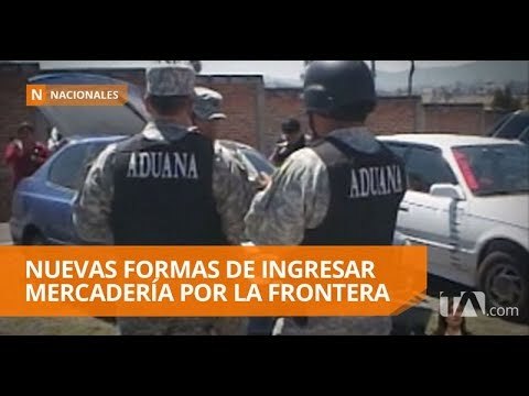 Descubren nuevas formas para ingresar mercadería de contrabando a Ecuador - Teleamazonas