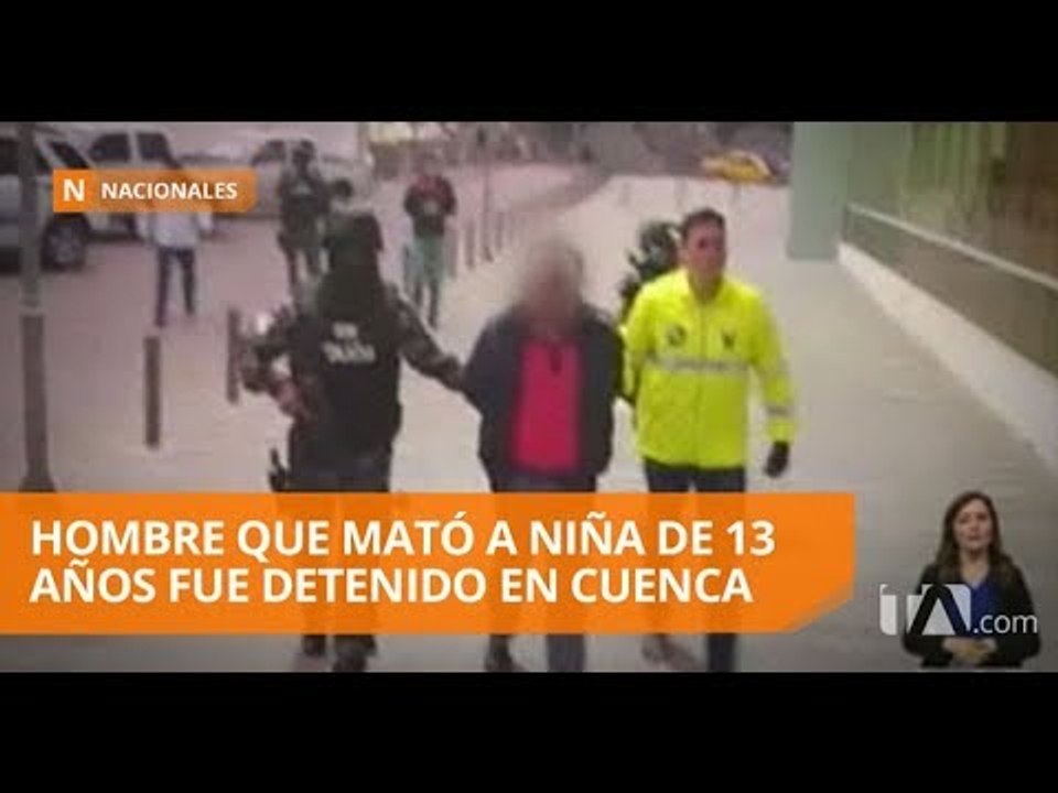 Detienen a hombre que mató a niña de 13 años a puñaladas - Teleamazonas