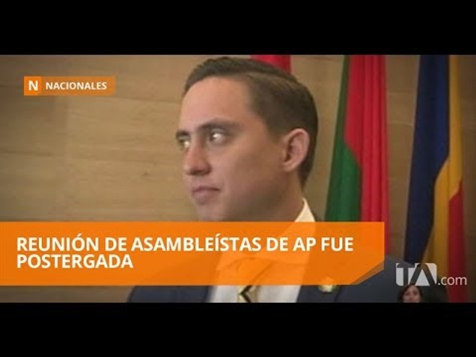 Asambleístas de AP postergaron la reunión del bloque - Teleamazonas