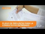 Pliego de consultas para la consulta fue entregado - Teleamazonas