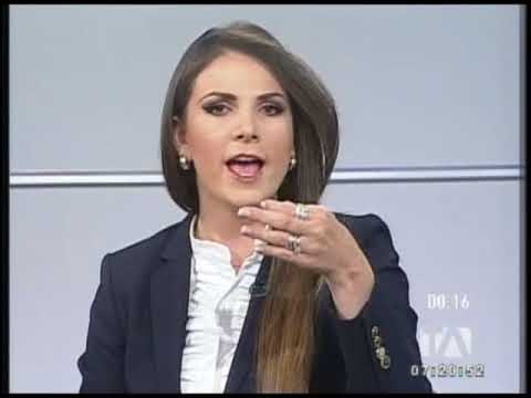 Ana Galarza, Paulina Araujo y Martha Roldós en Los Desayunos 24 Horas