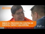 Se reinstaló la audiencia en contra de Capaya, Tapia y Calvopiña - Teleamazonas