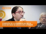 René Ramírez habló de su gestión en la Secretaría de Educación Superior - Teleamazonas