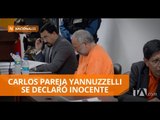 Carlos Pareja Yannuzzelli asegura que regresó al país para encarar su error - Teleamazonas