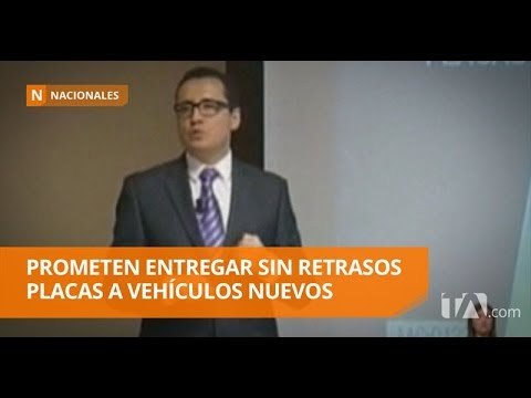 ANT entregará sin retrasos las placas a vehículos nuevos a partir de noviembre - Teleamazonas