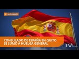 Servicio exterior de las embajadas de España convocan a huelga - Teleamazonas