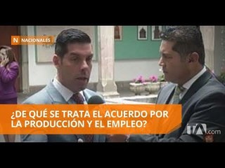 Descargar video: Presidente de la República presentó el Acuerdo Nacional por la Producción y el Empleo - Teleamazonas