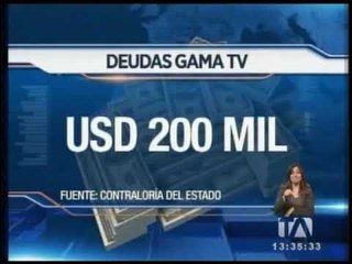 Canal incautado Gama TV será absorbido por Ecuador TV