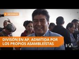 Asambleístas de AP admiten que hay división en el bloque - Teleamazonas