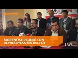 Representantes del FUT manifiestan su respaldo a la consulta popular - Teleamazonas