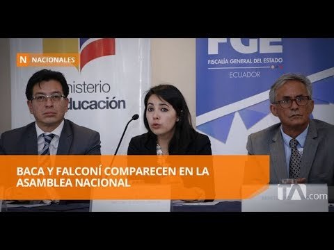 Fiscal General y Ministro de Educación se presentaron ante el CAL - Teleamazonas