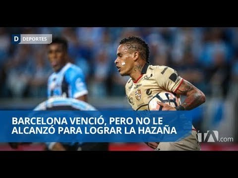 Barcelona se despidió con honor de la Copa Libertadores - Teleamazonas