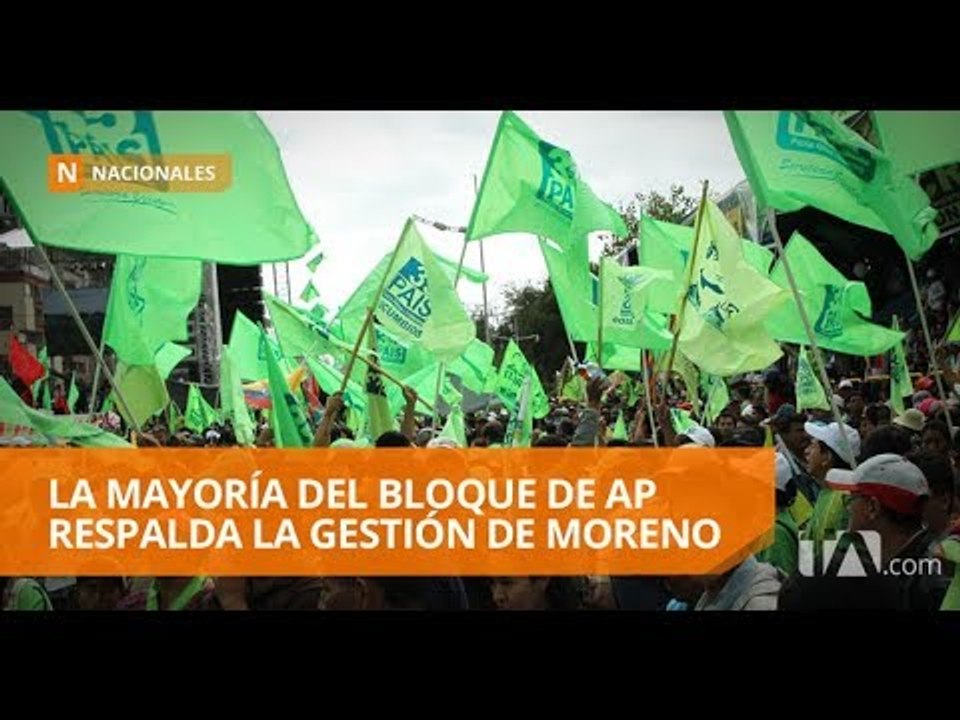 La mayoría de AP decide respaldar a Lenín Moreno y el ‘Sí’ en la consulta popular - Teleamazonas