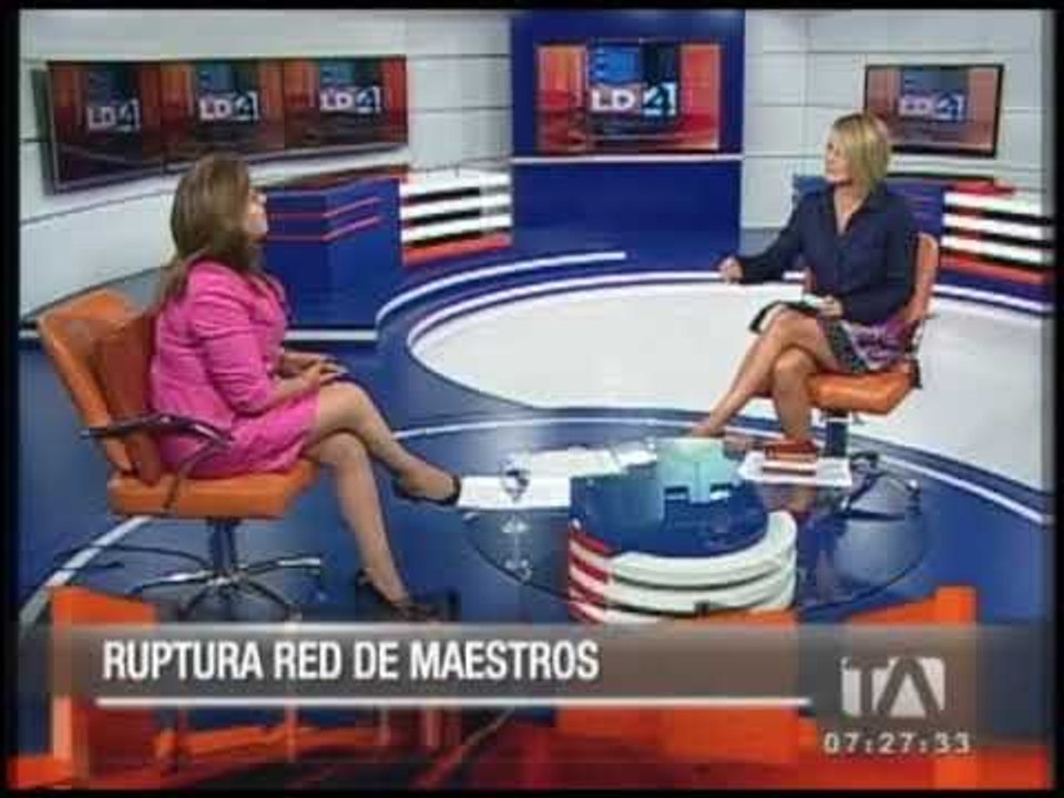 Entrevista a Nelly Pazmiño, subcoordinadora de la Red de Maestros