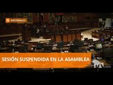 Asamblea suspendió sesión para reestructurar comisiones - Teleamazonas