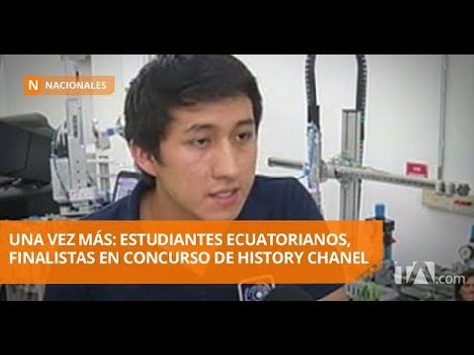 Estudiantes de la UTE participan en concurso de History Chanel  - Teleamazonas