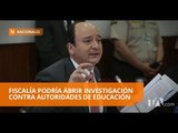 Las posibles acciones de la Fiscalía en contra de autoridades de educación - Teleamazonas