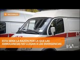 7 ambulancias permanecen dañadas en un taller de Guayaquil - Teleamazonas