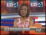 Entrevista a Mae Montaño - Ley de reactivación ecnonómica