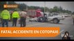 Accidente de tránsito deja dos muertos y un herido - Teleamazonas