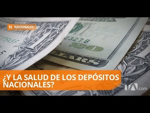 Gerente del Banco Central del Ecuador habla sobre la salud de los depósitos nacionales