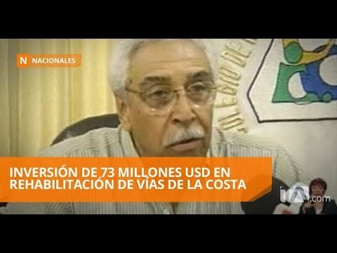 Alianza público-privada para la vía a la costa - Teleamazonas