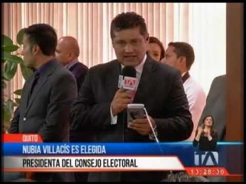Nubia Villacís es la nueva presidenta del Consejo Nacional Electoral