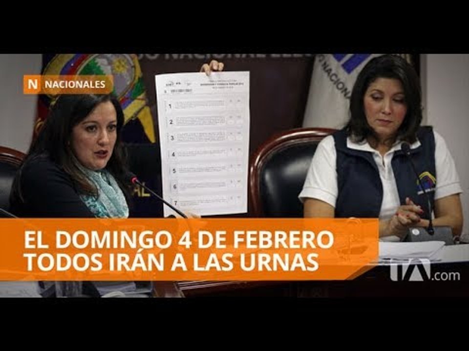 El CNE ya tiene cronograma para la consulta popular - Teleamazonas