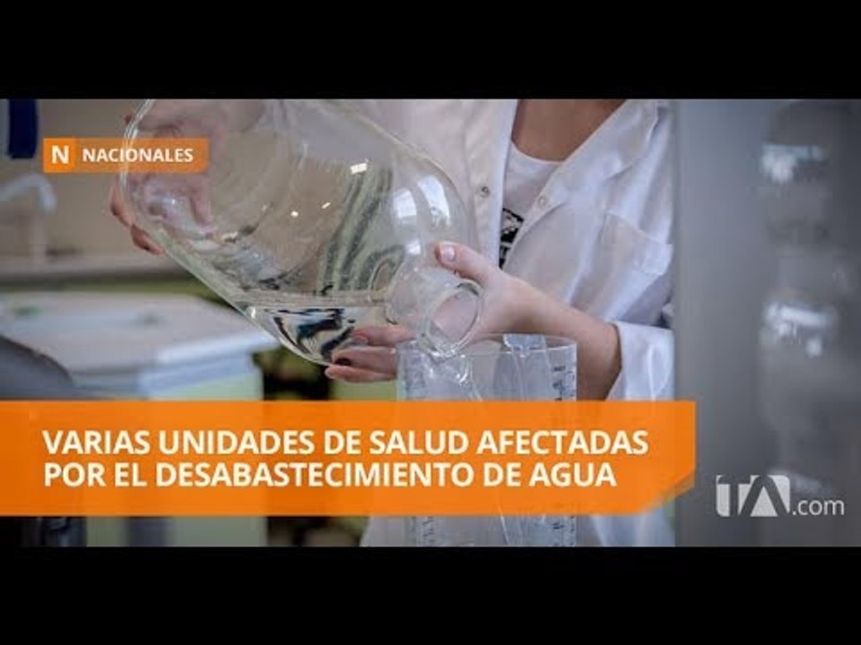 Unidades de salud activaron protocolos por corte de agua en Quito - Teleamazonas