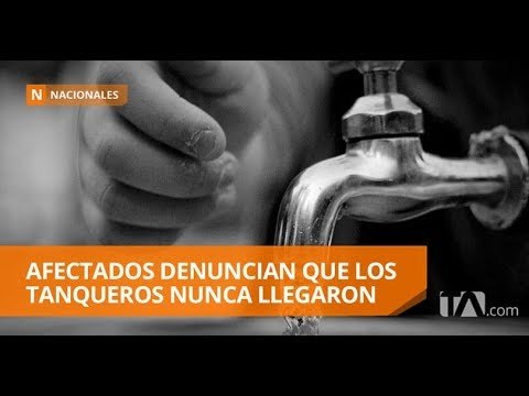 Así se vivió la noche de Quito sin agua - Teleamazonas