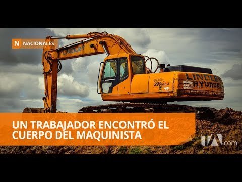 Encuentran el cuerpo del maquinista que fue sepultado por deslave en El Troje - Teleamazonas