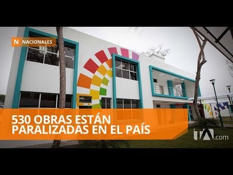 Más de 300 obras están terminadas pero no pueden ser entregadas - Teleamazonas