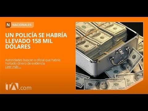 Policía habría robado 158 mil dólares de bodegas de evidencia de Durán - Teleamazonas