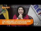 CNE aprueba partidos políticos para la campaña en 2018 - Teleamazonas