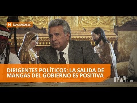 Dirigentes políticos consideran positiva la salida de Eduardo Mangas - Teleamazonas