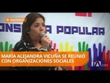 Organizaciones sociales de Pichincha ratifican apoyo a las preguntas de la consulta - Teleamazonas