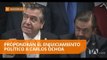 CREO presentará solicitud de juicio político contra Carlos Ochoa - Teleamazonas