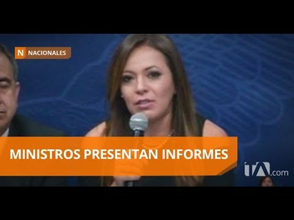 Ministros de Consejo Sectorial presentaron informes de gestión - Teleamazonas
