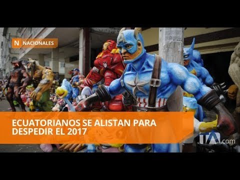 Los tradicionales monigotes y caretas se toman las calles de Ecuador - Teleamazonas