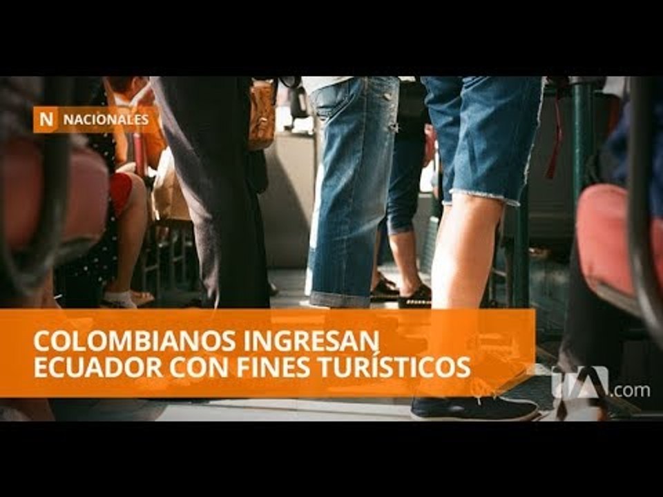 Ingreso masivo de turistas colombianos a Ecuador - Teleamazonas
