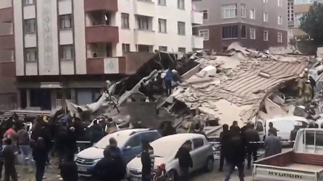 Kartal'da Çöken 6 Katlı Binaya Gelen Kurtarma Ekipleri Sesimi Duyan Var mı? Anonsu Yaptı