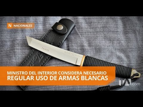 Navas: La mayoría de hechos de sangre son con arma blanca - Teleamazonas