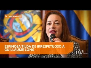 Tải video: La canciller del Ecuador habla de Julian Assange Y Guillaume Long - Teleamazonas