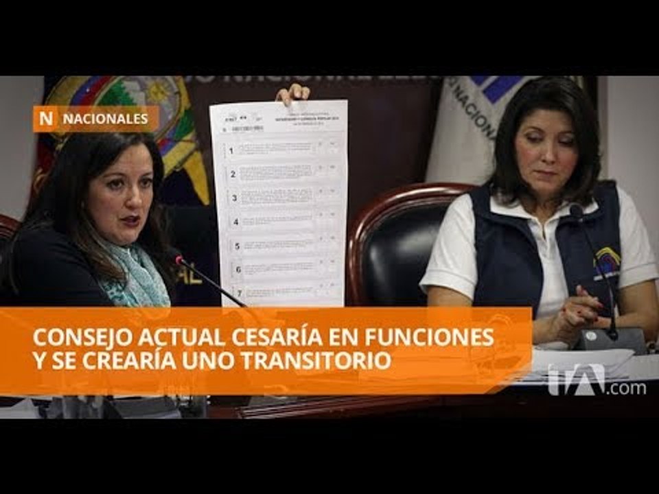 Pregunta 3 plantea crear un Consejo de Participación transitorio - Teleamazonas