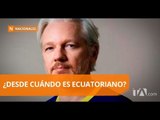 Julian Assange está cinco años asilado en la Embajada Ecuatoriana - Teleamazonas