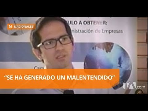 Secretario Carlos Bernal dice que no hay recursos ociosos - Teleamazonas
