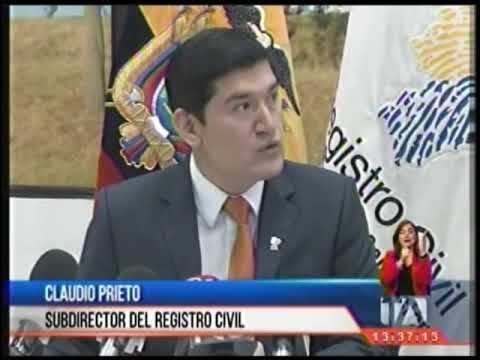 Horarios de atención extendidos en el Registro Civil para la consulta popular