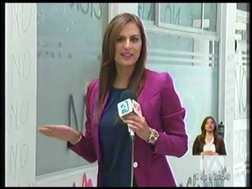 La sede de AP fue abandonada luego de pintar consignas