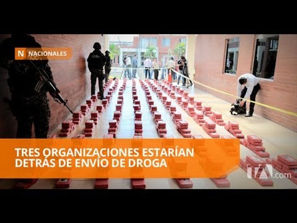 Decomisan más de una tonelada de cocaína en Puerto de Guayaquil - Teleamazonas